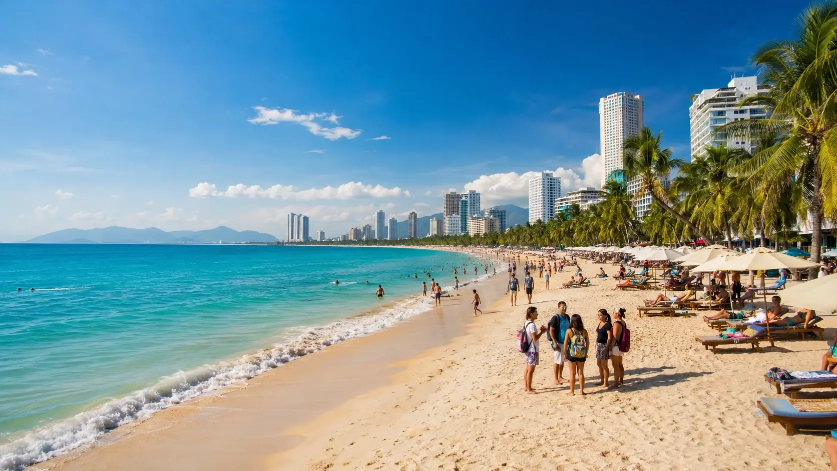 Tran Phu Beach Nha Trang Vietnam